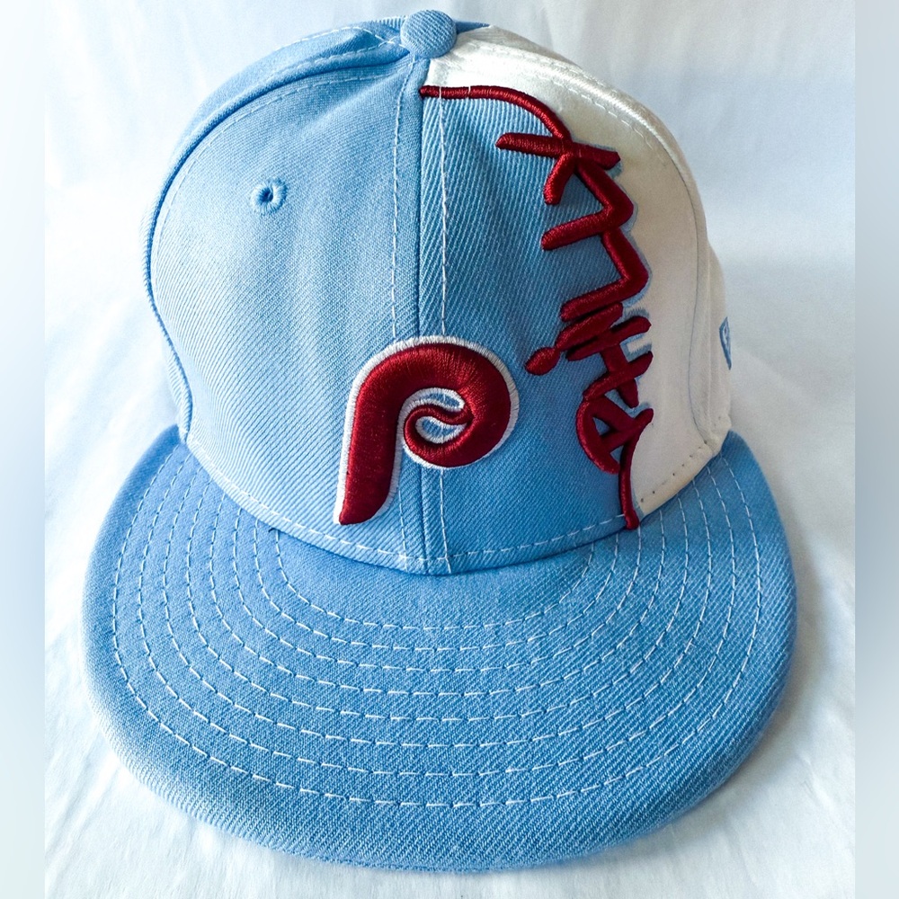 Philadelphia PHILLIES Fitted New Era Cooperstown Collection Baseball MLB Cap